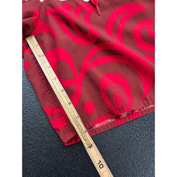 Quicksilver Men's Red Hawaiin Board Shorts L - Picture 12 of 12